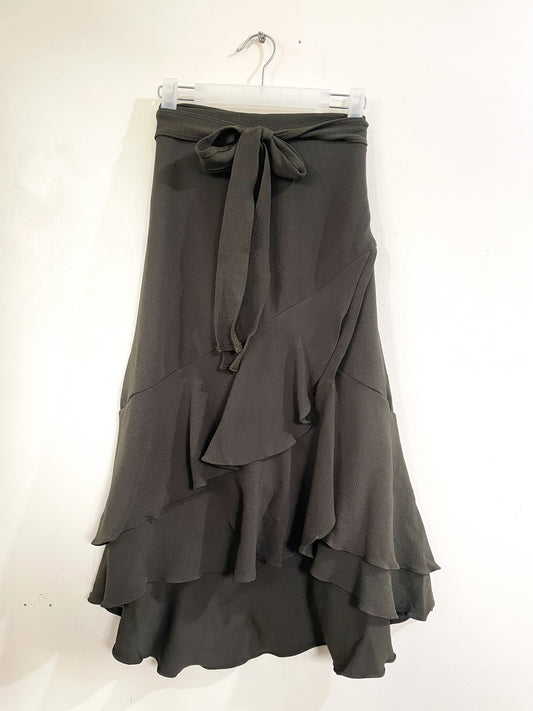 Toulon Skirt in Olive Green